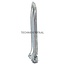 M-profile hinge galvanized, 270 mm, with hinge pin and bearing