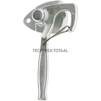 Angle-lever locking device size 1 left, spring securing, lever 172 mm