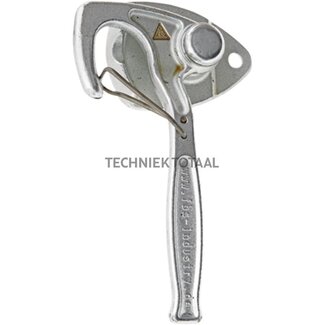 Angle-lever locking device size 1 right, spring securing, lever 172 mm