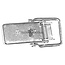Pastore & Lombardi Eccentric catch galvanized, 143 mm, with lug for padlock