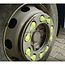 Checkpoint Wheel nut indicator Dustite® pointer bottom, AF 27 mm, yellow | DTY27