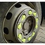 Checkpoint Wheel nut indicator Dustite LR® pointer top, AF 33 mm, yellow | DTLRY33