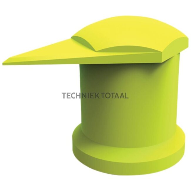 Checkpoint Wheel nut indicator Dustite LR® pointer top, AF 33 mm, yellow | DTLRY33