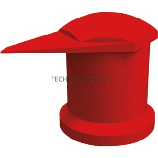 Checkpoint Wheel nut indicator Dustite LR® pointer top, AF 33 mm, red
