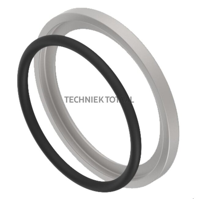 KNOTT Stop ring with support ring, push rod Ø 50 mm | 206596.002