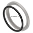 KNOTT Stop ring with support ring, push rod Ø 50 mm | 206596.002