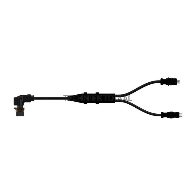 Wabco Supply cable ABS sensor + GIO6/7 TEBS E, code B 4-pin, 400 mm | 449 818 022 0