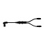Wabco Voedingskabel ABS-sensor + GIO6/7 TEBS E, code B 4-polig, 400 mm | 449 818 022 0