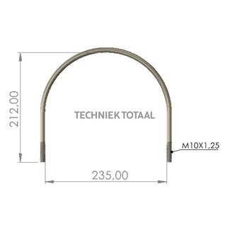 Exhaust U-bolt