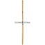 Ideal Replacement handle shovel with socket, ash, curved, 1300 mm, Ø 41 mm | 65011501