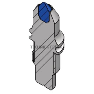 Milling chisel for road milling