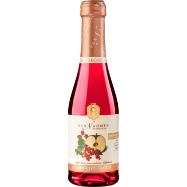 Van Nahmen Frucht-Secco Appel, Rode bes & Braam Piccolo (kleine fles 200ml)