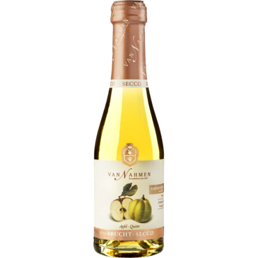 Van Nahmen Frucht-Secco Appel en Kweepeer Piccolo (kleine fles 200ml)
