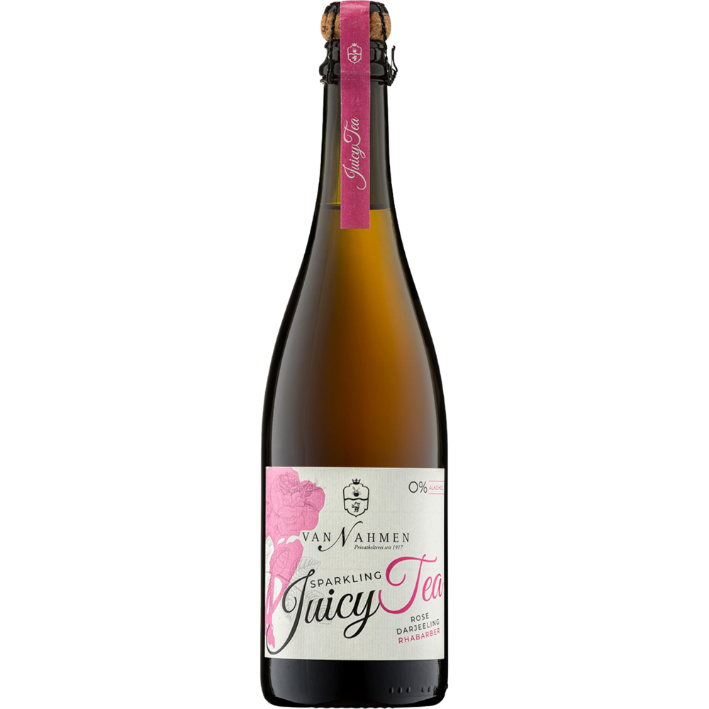 Van Nahmen Van Nahmen Sparkling Juicy Tea Rhabarber Van Nahmen Van Nahmen Sparkling Juicy Tea Rhabarber
