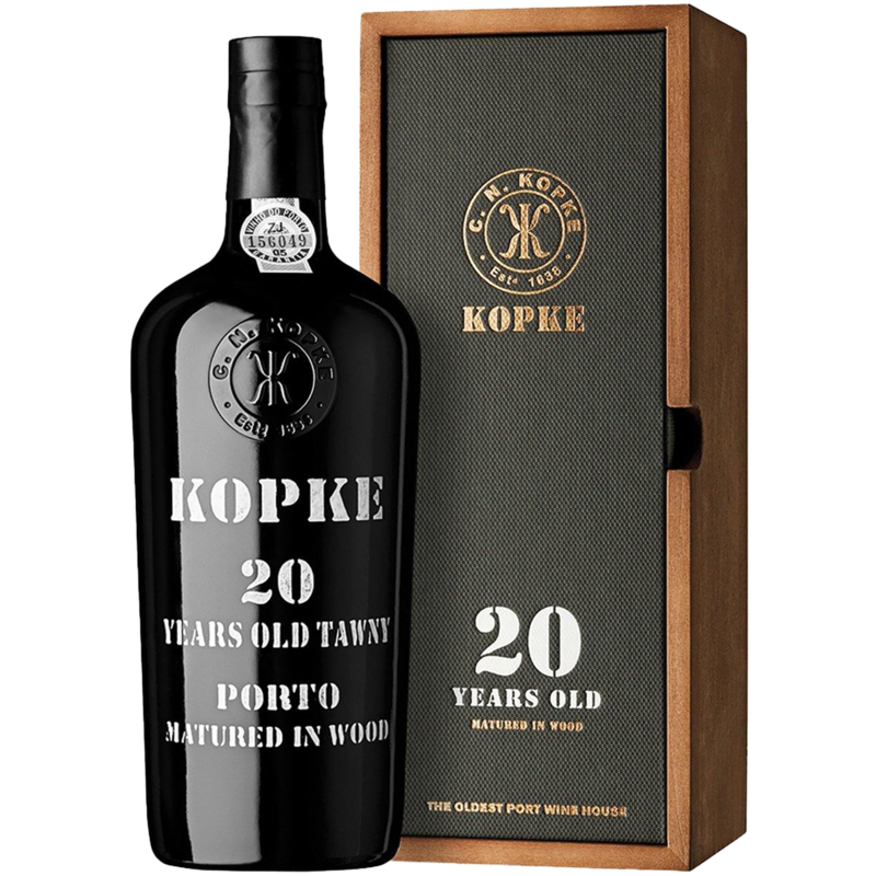 Kopke 20 Years Old Tawny Port in kist