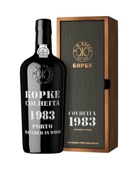 Kopke Colheita 1983 in geschenkkist Kopke Colheita 1983 in geschenkkist