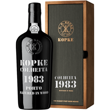 Kopke Colheita 1983 in geschenkkist