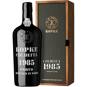 Kopke Colheita 1985 in geschenkkist