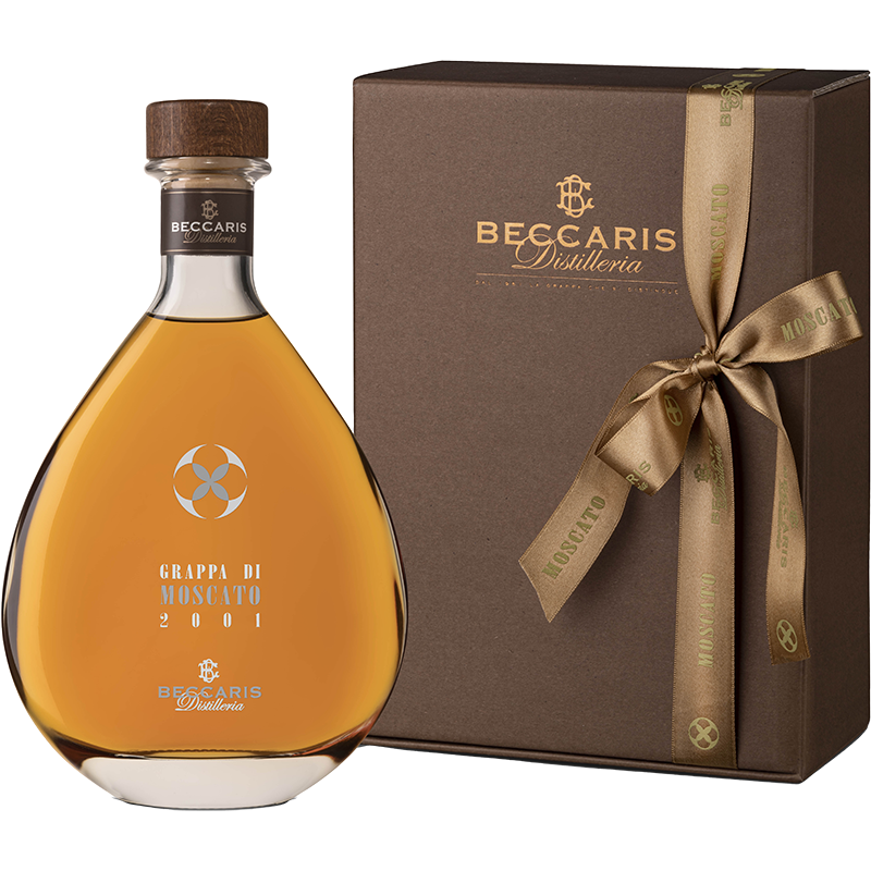 Beccaris Grappa di Moscato Riserva 2001 42%