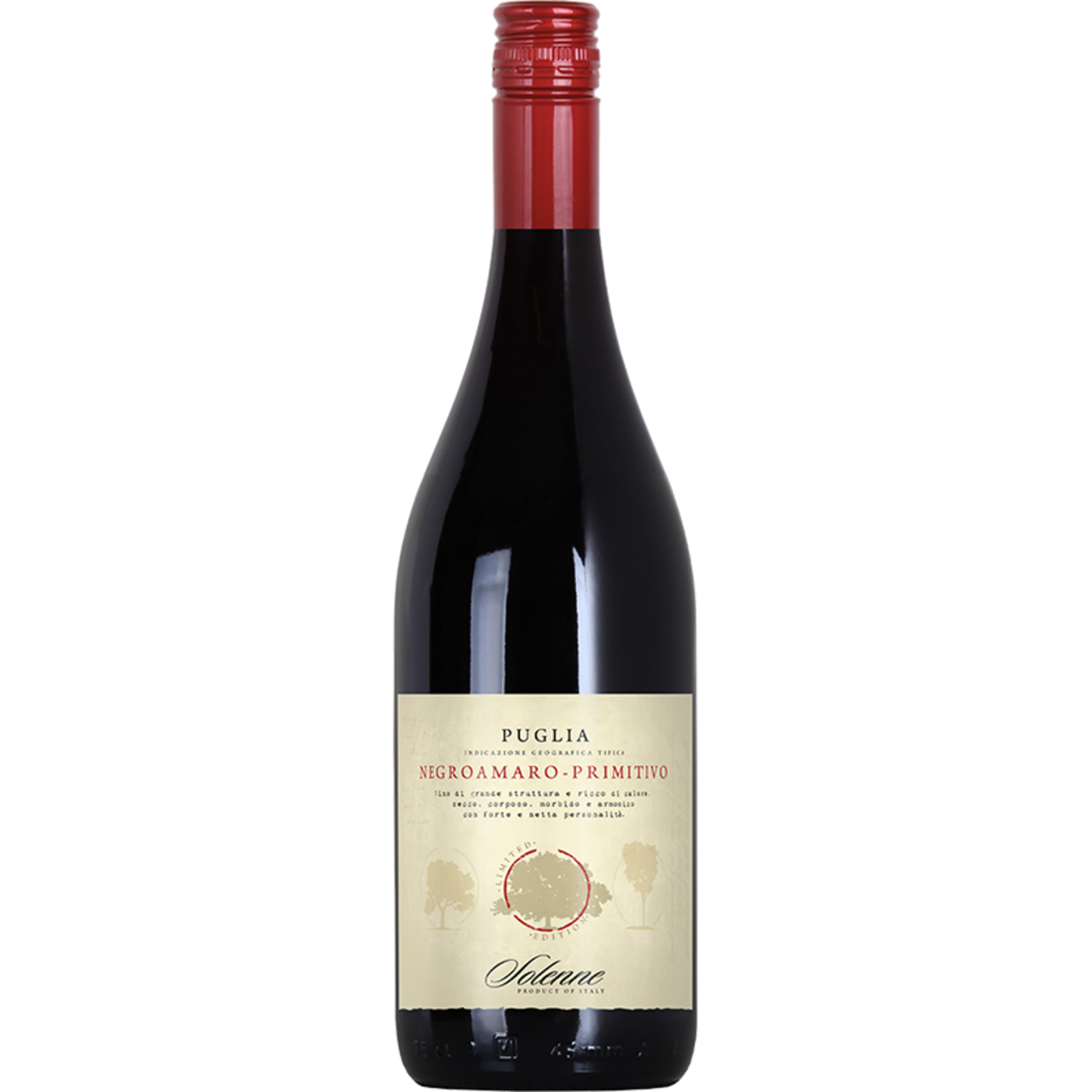 Solenne Solenne Negroamaro – Primitivo 2023