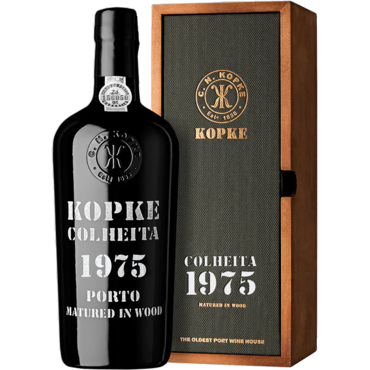 Kopke Colheita 1975 in geschenkkist