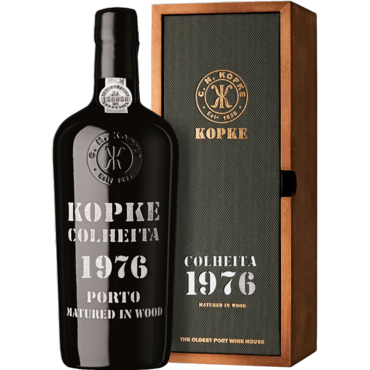Kopke Colheita 1976 in geschenkkist