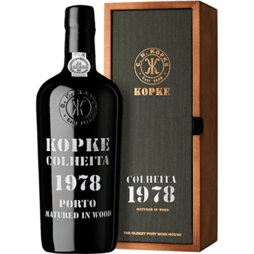 Kopke Colheita 1978 in geschenkkist