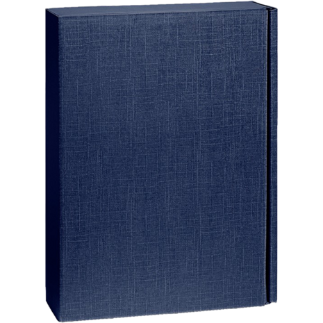 Geschenkverpakkingen Geschenkdoos voor 3 wijnflessen blauw
