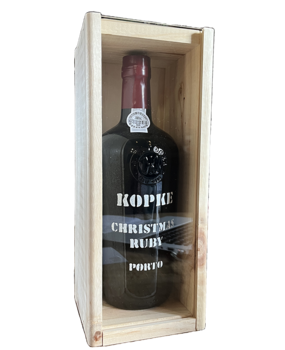 Kopke Wijnkist Colheita met transparant schuifdeksel (geen losse verkoop) Kopke Wijnkist Colheita met transparant schuifdeksel (geen losse verkoop)