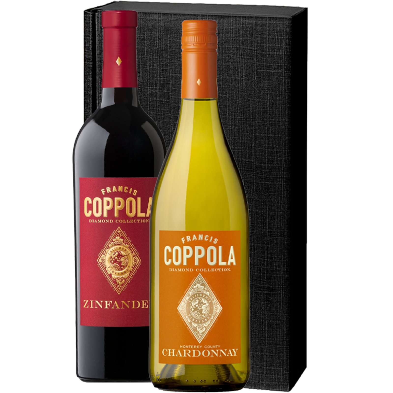 Francis Coppola Chardonnay & Zinfandel in geschenkverpakking