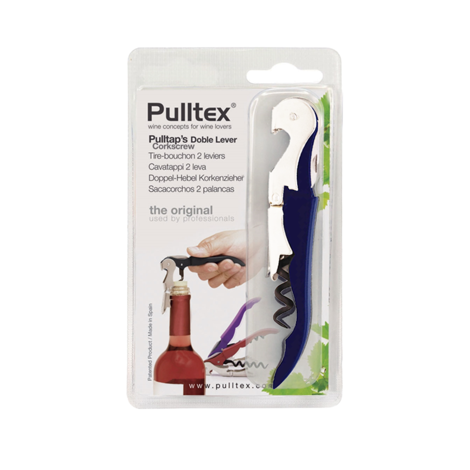 Pulltex Pulltex Kurkentrekker blauw