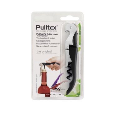 Pulltex Kurkentrekker zwart