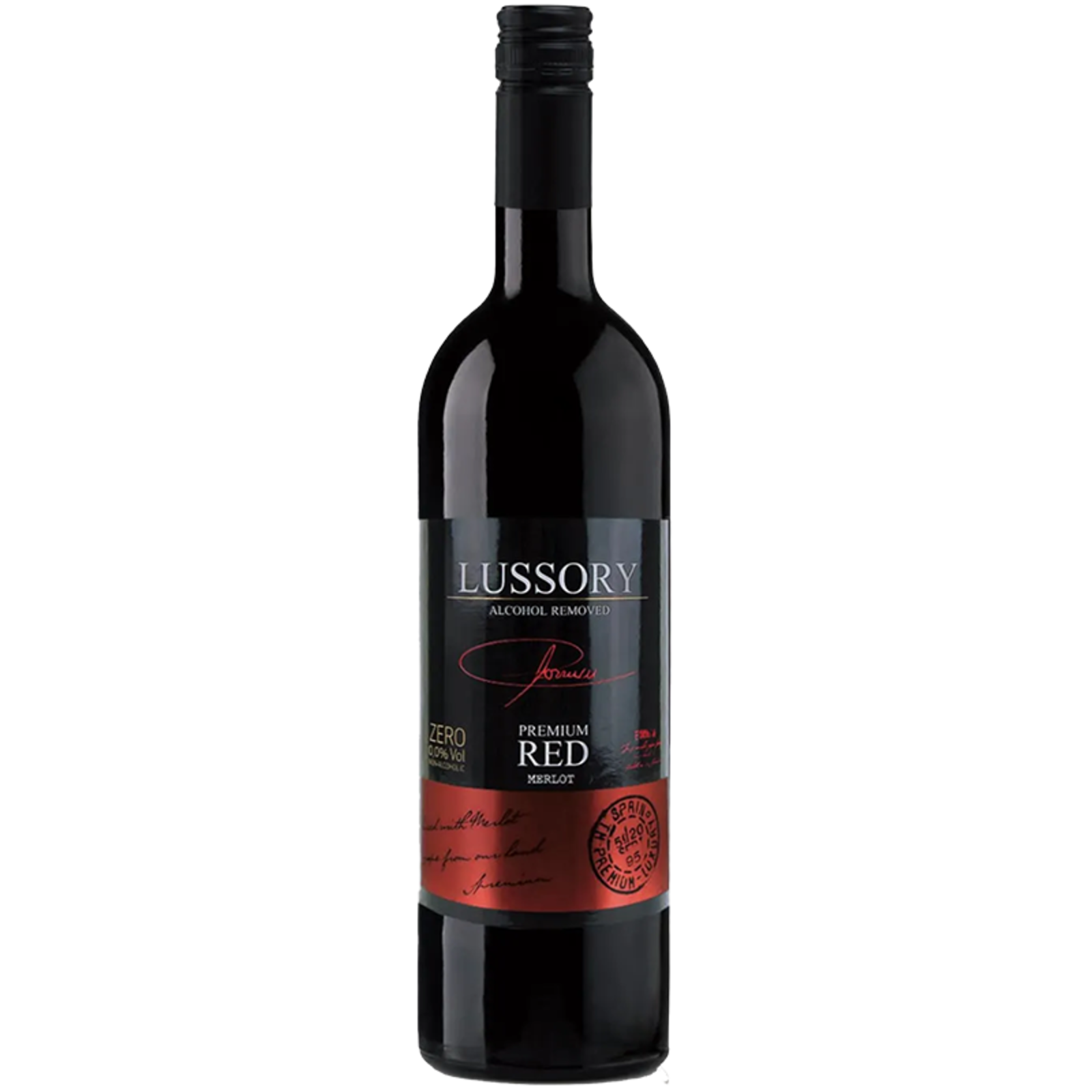 Lussory Lussory Premium Red Merlot Alcoholvrij