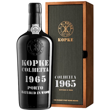 Kopke Colheita 1965 in geschenkkist