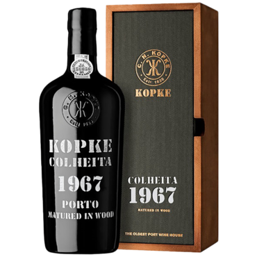 Kopke Colheita 1967 in geschenkkist