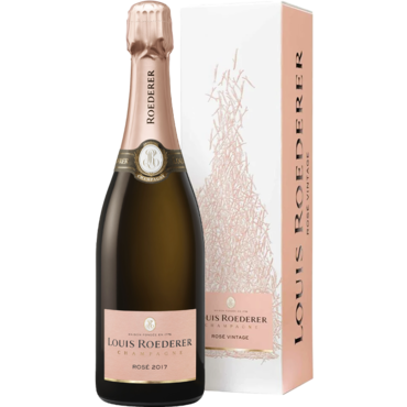 Louis Roederer Champagne Brut Rosé 2017 Giftbox