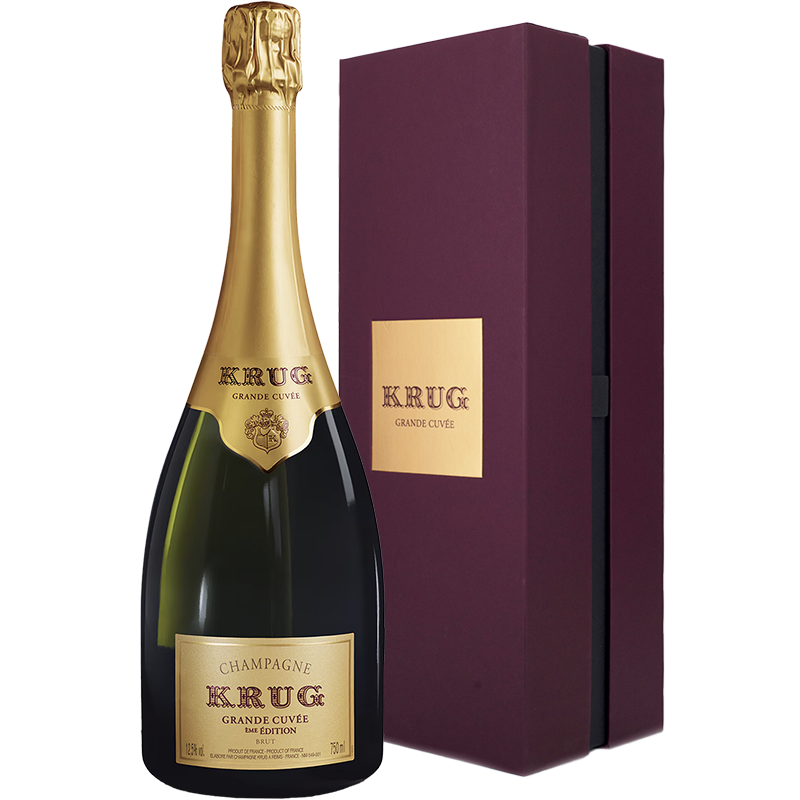 ワイン KRUG GRANDE CUVEE Krug Grande Cuvée 173ème Édition Giftbox - Boonstra Wijnen