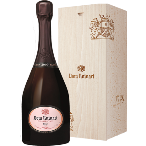 Ruinart Champagne Ruinart Dom Ruinart Rosé 2009 in geschenkkist Ruinart Champagne Ruinart Dom Ruinart Rosé 2009 in geschenkkist