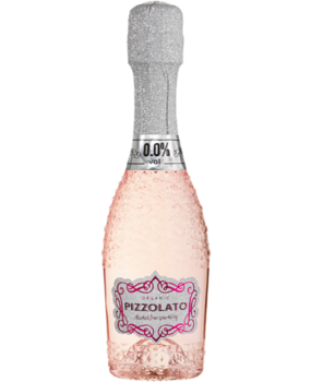 Pizzolato M-use Rosé Spumante 0% alcoholvrij Piccolo (kleine fles 200ml)
