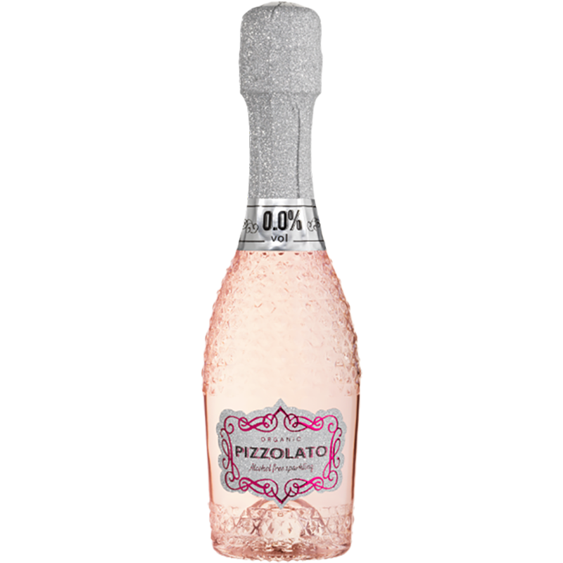 Pizzolato Rosé Spumante 0% alcoholvrij Piccolo (kleine fles 200ml)