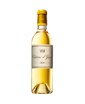 Château d'Yquem Sauternes Premier Cru Supérieur 2020 (halve fles 375ml) Château d'Yquem Sauternes Premier Cru Supérieur 2020 (halve fles 375ml)