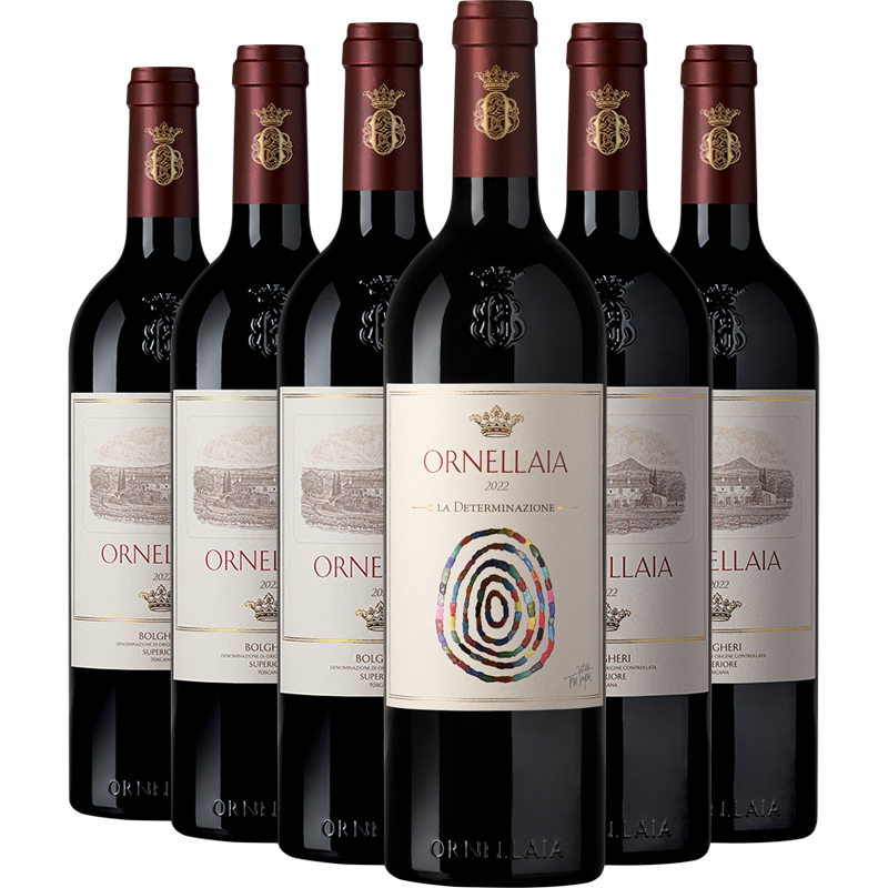 Ornellaia Bolgheri Superiore 2022 – LA DETERMINAZIONE – (kist 6 flessen)