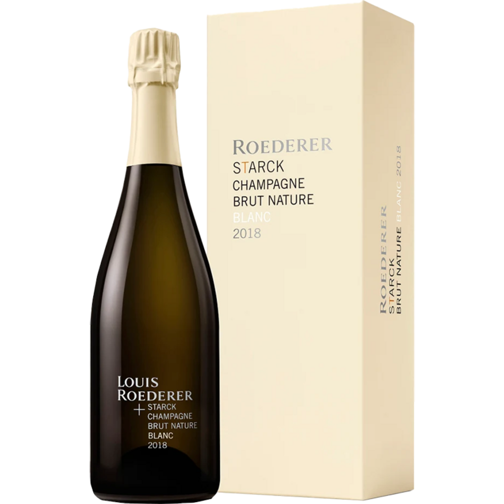 Louis Roederer Louis Roederer Starck Champagne Brut Nature Blanc 2018 Giftbox