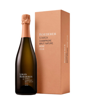 Louis Roederer Starck Champagne Brut Nature Rosé 2018 Giftbox Louis Roederer Starck Champagne Brut Nature Rosé 2018 Giftbox