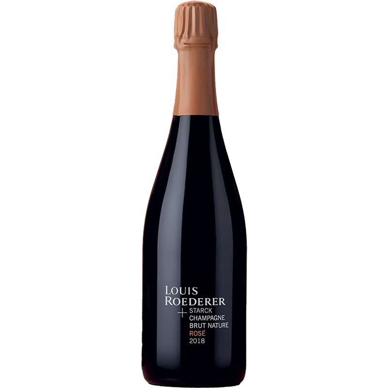 Louis Roederer Starck Champagne Brut Nature Rosé 2018 Giftbox