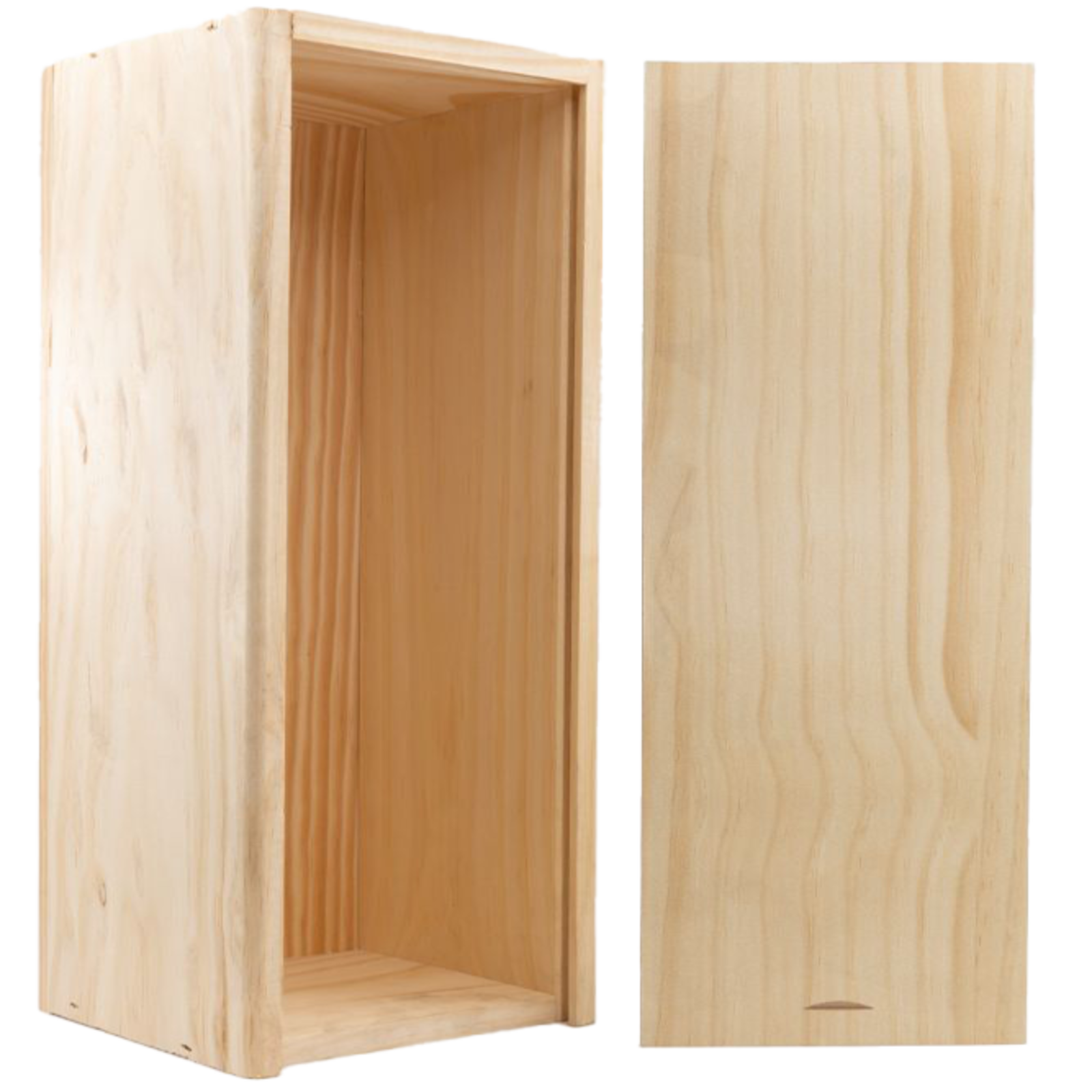 Geschenkverpakkingen Luxe houten schuifkist voor Ruinart Champagne – Gemaakt in Nederland (geen losse verkoop)