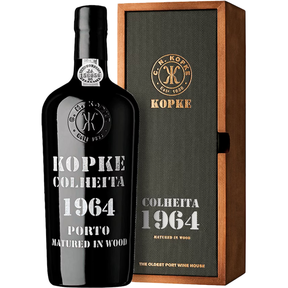 Kopke Kopke Colheita 1964 in geschenkkist Kopke Kopke Colheita 1964 in geschenkkist