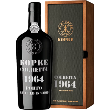 Kopke Colheita 1964 in geschenkkist