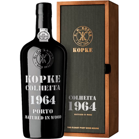 Kopke Kopke Colheita 1964 in geschenkkist Kopke Kopke Colheita 1964 in geschenkkist