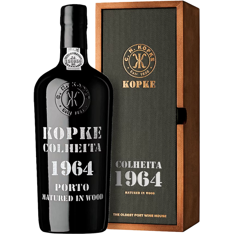 Kopke Colheita 1964 in geschenkkist